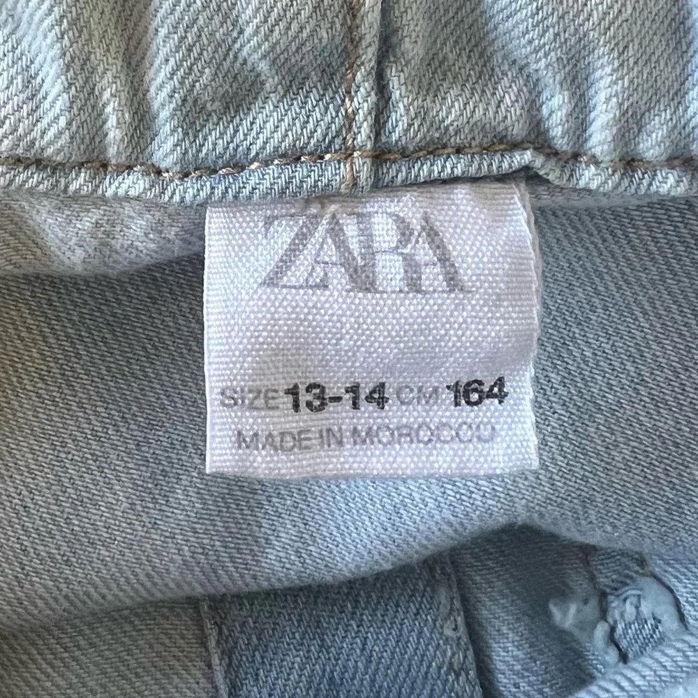 Zara Denim Hoodie Jacket